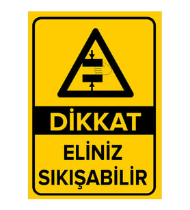 MIGNATIS - Dikkat Eliniz Sıkışabilir Levhası - Sac Malzeme 50x70cm