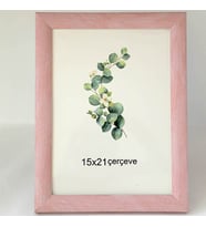 Dekoratif 15x21 Pembe Çerçeve
