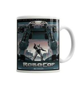 Robocop Policial Man Kupa Bardak Porselen