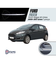 Ford Fiesta Krom Bagaj Alt Çıtası 2009 - 2017 Arası P. Çelik
