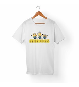 Minions Beyaz Tişört