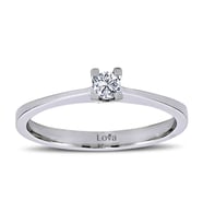 Lova G Renk 0,11 Karat Pırlanta Tektaş Yüzük - 1060001