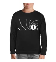 James Bond - Never Say Never Siyah Çocuk Sweatshirt