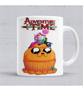 Adventure Time Finn Jack Kupa Bardak Porselen
