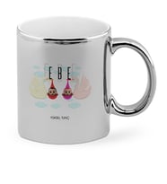 BK Gift Kişiye Özel Mesleki Ebe Krom Kupa Bardak  1