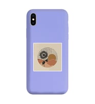 Lila Lansman Telefon Kılıfı Iphone Xs Max