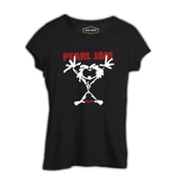 Pearl Jam - Alive Siyah Kadın Tshirt