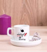 Edebiyat Öğretmeni Concept Türk Kahvesi Fincanı