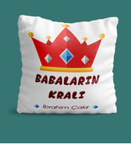 BK Gift Kişiye Özel Babalar Günü Temalı Yastık 19621