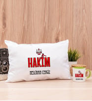 Hakim Dikdörtgen Yastık ve Yeşil Kupa Bardak