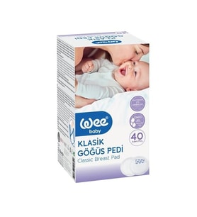 Wee Baby Klasik Göğüs Pedi 40lı
