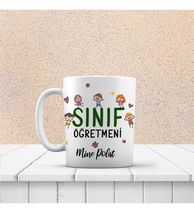 Sınıf Öğretmeni Temalı Kupa Bardak (STD)