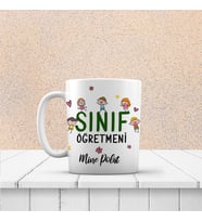 Sınıf Öğretmeni Temalı Kupa Bardak (STD)
