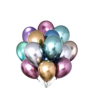 Sürpriz Uçan Balon Krom 25 Adet