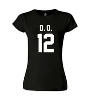Exo - D.O. Siyah Bayan Tshirt