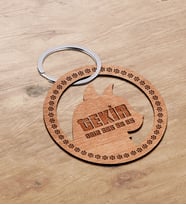 BK Gift Kişiye Özel Ahşap Pet Künyesi  3