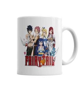 Fairy Tail Anime Erza Scarlet Happy Lisanna Straus Kupa Bardak