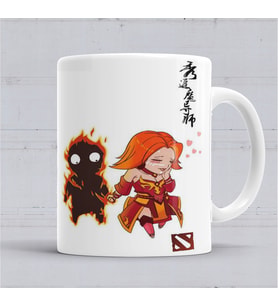 Dota 2 Lina Kupa Bardak Porselen