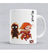 Dota 2 Lina Kupa Bardak Porselen