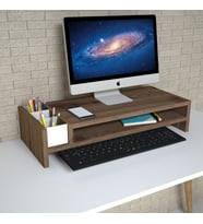 Emkawood Sally Çırağan Monitör Yükseltici Laptop Standı