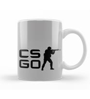 Csgo Counter Strike Logo Kupa Bardak Porselen