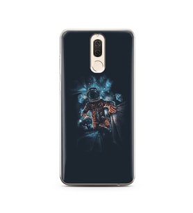 Uzay Boşluğu Tasarım Süper Şeffaf Silikon Telefon Kılıfı Huawei Mate 10 Lite 