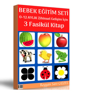 Bebek Eğitim Seti (0-12 Aylık Zihinsel Gelişim Seti)