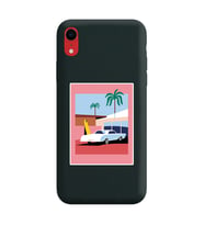 Siyah Lansman Telefon Kılıfı Iphone XR