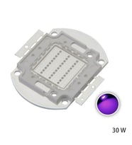 UV Mor LED Ultraviyole Lamba Cip 365nm 30W Yüksek Güç Işığı 