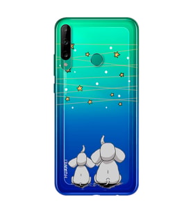Filler Tasarımlı Süper Şeffaf Silikon Telefon Kılıfı Huawei P40 Lite E