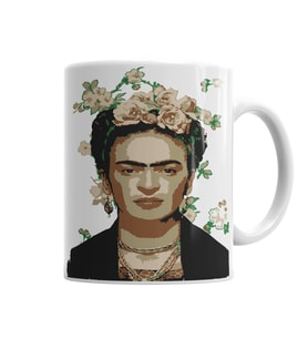 Frida Kahlo  Kupa Bardak Porselen
