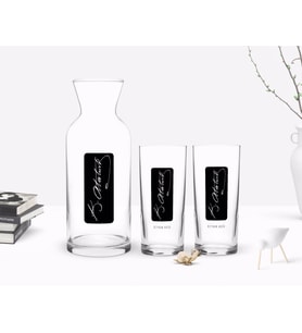 BK Gift Kişiye Özel Renkli Baskılı Atatürk Temalı İkili Rakı Bardağı ve Karaf Hediye Seti-30 (Model 1)