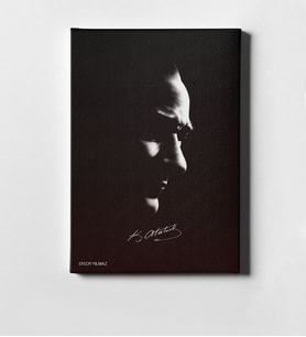 BK Gift Kişiye Özel Atatürk Kanvas Tablo 50x70cm 9
