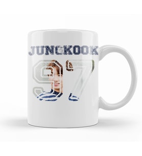 Bts Jungkook   Kupa  Bardak Porselen