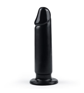 Lilitu Shop 22,5 Cm Siyah Yumuşak Kalın Dildo