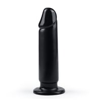 Lilitu Shop 22,5 Cm Siyah Yumuşak Kalın  Dildo