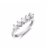 0,62ct Pırlanta Beştaş Yüzük-14k (Beyaz)