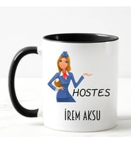Hostes Kupa Bardağı Siyah