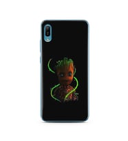 Baby Groot Tasarım Süper Şeffaf Silikon Telefon Kılıfı Huawei Y6 2019