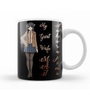 Sakurajima Mai My Great Waifu Kupa Bardak Porselen