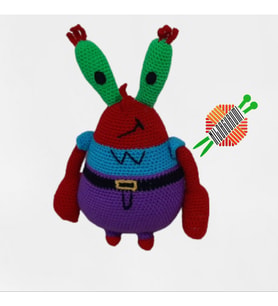 Amigurumi Oyuncak Bay Yengeç