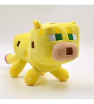 Minecraft 24 Cm Peluş Bön Bön Bakan Sarı Ocelot (Karışık)