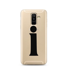 Samsung A6 Plus Harf Tasarımlı Telefon Kılıfı İ-Harfi 