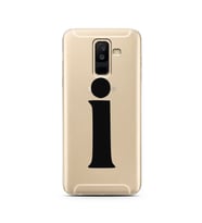 Samsung A6 Plus Harf Tasarımlı Telefon Kılıfı İ-Harfi 