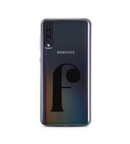 Samsung A50 Harf Tasarımlı Telefon Kılıfı F-Harfi 