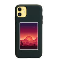 Siyah Lansman Telefon Kılıfı Iphone 11