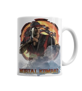 Mortal Kombat Liu Kang Game Kupa Bardak Porselen