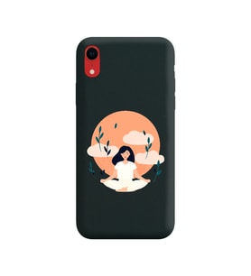 Siyah Lansman Kılıf iPhone XR