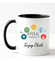 Fizik Mühendisi Kupa Bardağı Siyah