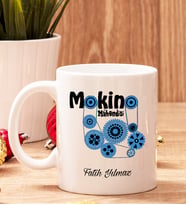 Makine Mühendisine Hediye Beyaz Kupa Bardak